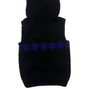 Kanata Cowichan Pullover S Kapuze Weste schwarz United Arrows Special Edition - Bild 1 von 24