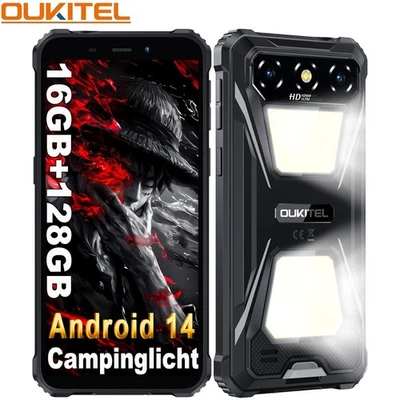 2025 Oukitel G5 Outdoor Handy 16GB+128GB/1TB 6300mAh IP68 Waterproof Smartphone - Bild 1 von 4