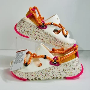 NEW HTF Limited Edition Crocs Hiker Xscape Festival Sandals in Chalk Women’s 7 - Picture 1 of 10