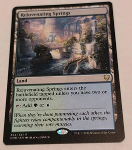 MTG English Rejuvenating Springs NM Normal Commander Legends - Picture 1 of 2