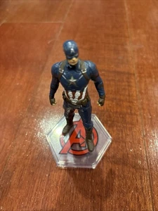 Official Marvel Avengers Captain America About 3" Plastic Figurine - Picture 1 of 3