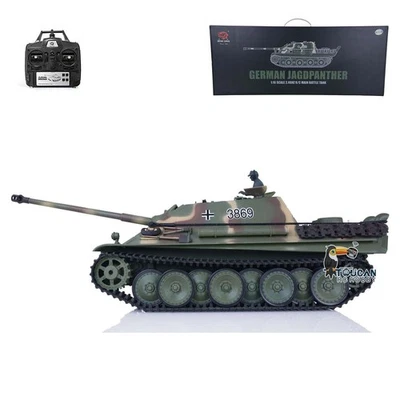 US STOCK 2.4G Henglong 1/16 Scale 7.0 Plastic Ver Jadpanther RTR RC Tank  3869 - Image 1 of 4