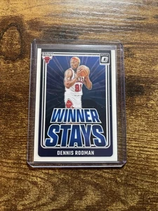 DENNIS RODMAN WINNER STAYS 2024-25 PANINI DONRUSS OPTIC BASKETBALL - Picture 1 of 2