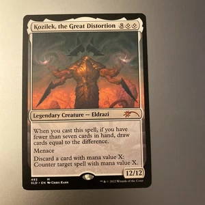 KOZILEK, the GREAT DISTORTION MTG Secret Lair Drop NM Magic The Gathering - Picture 1 of 2