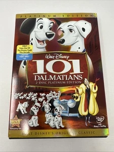 Walt Disneys 101 DALMATIONS Platinum Edition 2 Disc Movie DVD Set 2008 Vault OOP - Picture 1 of 4