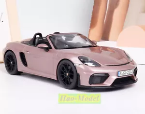 GT Spirit 1/18 Porsche 718 SPYDER Boxster Resin Diecast Model Car Collection Toy - Imagen 1 de 13