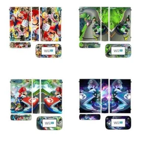 401 Skin Sticker Cover for Nintendo Wii U Console & Controller skins - Picture 1 of 24
