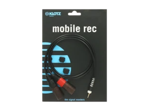 Enchufe mini conector cable Y Klotz 3,5 mm 2 x XLR macho 3 m - Imagen 1 de 2