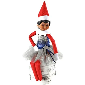 The Elf on the Shelf Exclusive Claus Couture Collection Snazzy Shimmer Dress - Picture 1 of 2