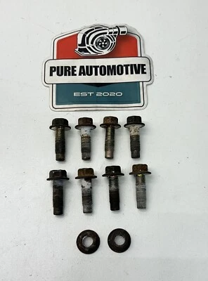 2003-2008 Nissan 350Z Front Sway Bar Mounting Bracket Bolt Hardware Set OEM - Image 1 of 4