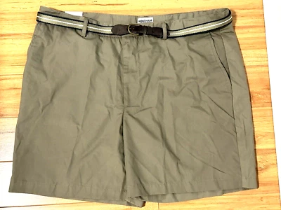 Pantalones Cortos Windham Pointe Con Cinturón Para Hombre Talla 44 Verde Oliva Informales Foto 1 de 4