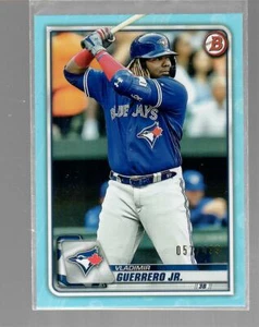 Vladimir Guerrero Jr. 2020 Bowman Sky Blue Paper 57/499 card # 50 - Picture 1 of 1