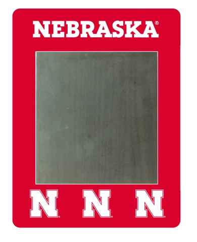 University of Nebraska Cornhuskers Framed Magnetic Locker Mirror Cover