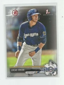 2017 Bowman LUCAS ERCEG Silver 364/499 - Picture 1 of 1