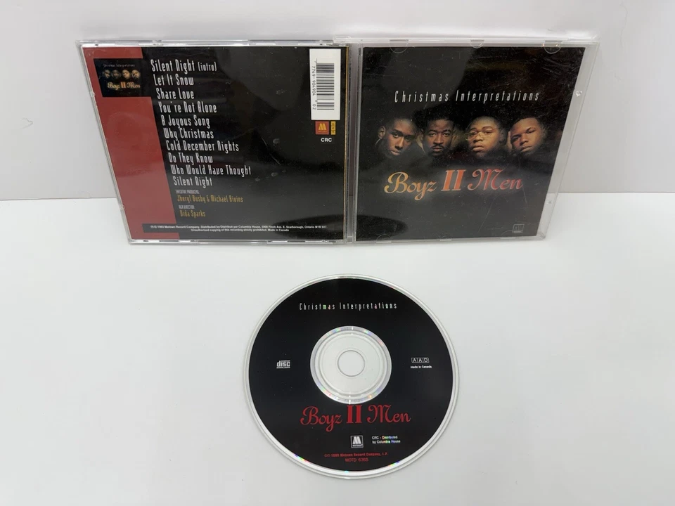 Christmas Interpretations by Boyz II Men (CD, 1993) ¡Excelente Disco! Foto 1 de 1
