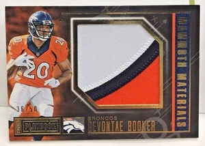 Devontae Booker 2016 Panini Playbook Mammoth Materials Jumbo RC 3 color Patch/50 - Picture 1 of 2