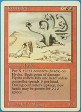 Rock Hydra Revised HEAVILY PLD Red Rare MAGIC MTG CARD (ID# 194595) ABUGames
