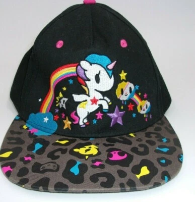 Cappello camionista snapback TOKIDOKI NEON STAR Unicorno regolabile arcobaleno/unicorno - Immagine 1 di 4