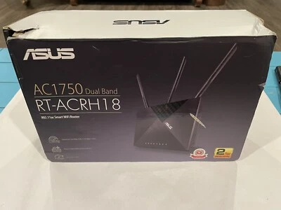 ASUS AC1750 WiFi Router (RT-ACRH18) - 1300 Mbps Wireless Internet Router - Image 1 of 4