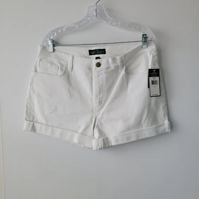 LRL Lauren Jeans Co Ralph Lauren Women's White Jean Short size 14 - Image 1 of 4