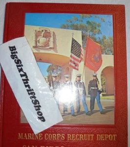 Cuerpo de Marines MCRD RECLUIT DEPOT San Diego 1971 Anuario 1080 Alpha Co Boot Camp - Imagen 1 de 1