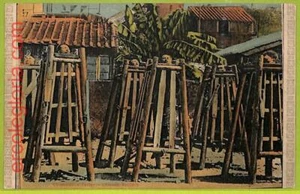 ah0275 - China - VINTAGE   POSTCARD  - CHINESE TORTURE! - Picture 1 of 1