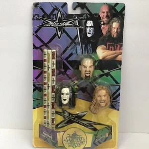 Lápices de potencia de lucha libre Trendmasters 1999 vintage Sting Goldberg Kevin Nash - Imagen 1 de 12