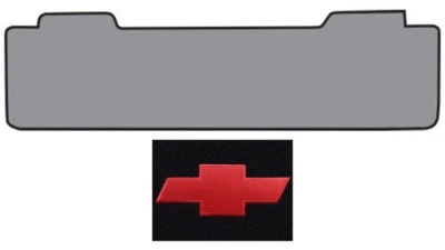 Chevrolet Silverado 3500 Classic Cutpile 2007 alfombra logotipo alfombrilla segunda fila 1 pieza Foto 1 de 2