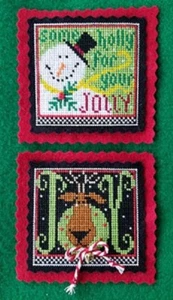 Joyful Hollyday ~ Val's Stuff mit Papier, Filz und Verzierungen - Bild 1 von 1
