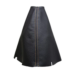 KIA PICANTO (2011-2016) Soufflet Levier De Vitesse Cuir - Couture Beige - Picture 1 of 2