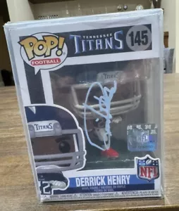 Derrick Henry Signed Tennessee Titans New Funko Pop! Football 145 - Beckett COA - Picture 1 of 7