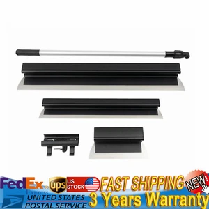 Juego de cuchillas para desnatar paneles de yeso de 10''24''32'' con mango extensible masilla cuchillo raspador - Imagen 1 de 21