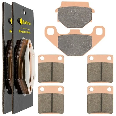 Pastilhas de freio para freios traseiros dianteiros Suzuki 500 LTA500 LT-A500 Vinson 2003-2007 - Imagem 1 de 4