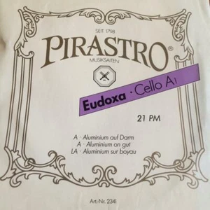 Pirastro Eudoxa Cellosaiten, A,D,G&C, Einzelsaiten siehe Variationen. Ballende - Bild 1 von 1