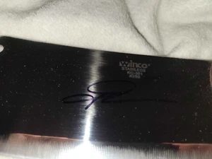 Cuchillo de carnicero Crypt Keeper John Kassir Auto Tales From the Crypt - Imagen 1 de 4