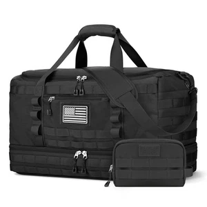 Travel Bag for Men Women, Gym Bag & Tactical Duffle Bags for Travel, Carry on... - Picture 1 of 7