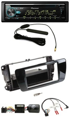 Pioneer CD MP3 Lenkrad DAB USB Autoradio für Seat Ibiza Klavierlack schwarz - Bild 1 von 4