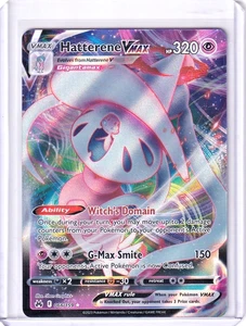 Hatterene VMAX Full Art Holo Ultra Rara #66 Pokemon 2023 TCG - Foto 1 di 2
