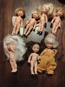 Lot of 7 Vintage Barbie Baby/Little Sister Dolls Mattel 1994 - Picture 1 of 11