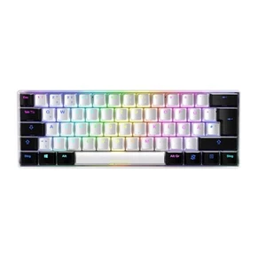 Sharkoon , USB Skiller SGK50 S4 wh Kailh Red Gaming Keyboard White White Linear - Picture 1 of 7