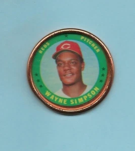 1971 Topps #53 Wayne Simpson Coins Cincinnati Reds - Picture 1 of 2