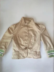 LEROK Mini Blair Waldorf Kids Jacket Preppy Indie Y2K Blazer Military Fit 6-8Y - Picture 1 of 5