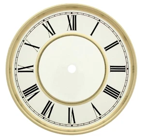 6.5″ Vienna Regulator Clock Dial  Roman Numerals 6-1/2"  DM-33-6 - Picture 1 of 1