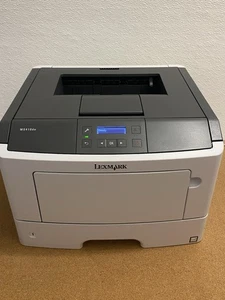 Lexmark MS410dn Laserdrucker Schwarzweiß getestet mit Toner funktioniert! 40PPM Print - Bild 1 von 24