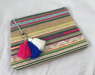 Bolsa de yute bordada Star Mela  Foto 1 de 4