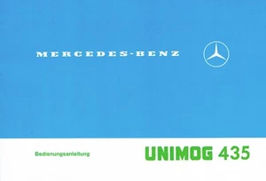 Unimog Betriebsanleitung Unimog 435   304001014  (30 400 5145) - Bild 1 von 1