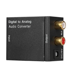 Conversor De Digital Optico A Analogico Coaxial Adaptador Converti Kit - Photo 1 sur 8
