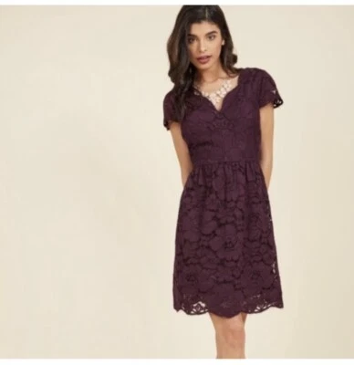 WENDY BIRD MODCLOTH Unrivaled Refinement Lace Dress - Image 1 of 4