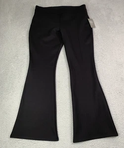 NWT Vince Camuto Pants Womens Size Large Wide Leg High Waisted Rich Black - Picture 1 of 11