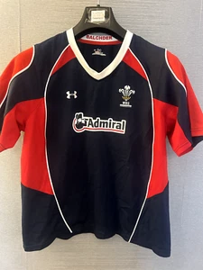 EXTRA LARGE MENS UNDER ARMOUR HEAT GEAR WALES 2010 /2011 RUGBY SHIRT/TOP - Picture 1 of 5